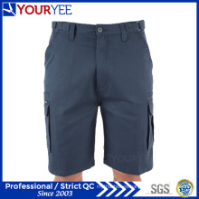 8 bolsillos relajado ajuste de trabajo pantalones cortos de carga (ygk115)